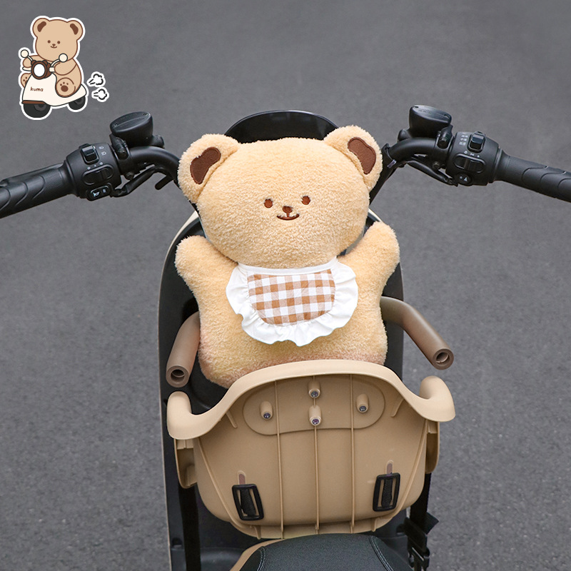 Electric car anti-collision head protection pad artifact child anti-collision head front seat thickened spongebob anti-collision head pad