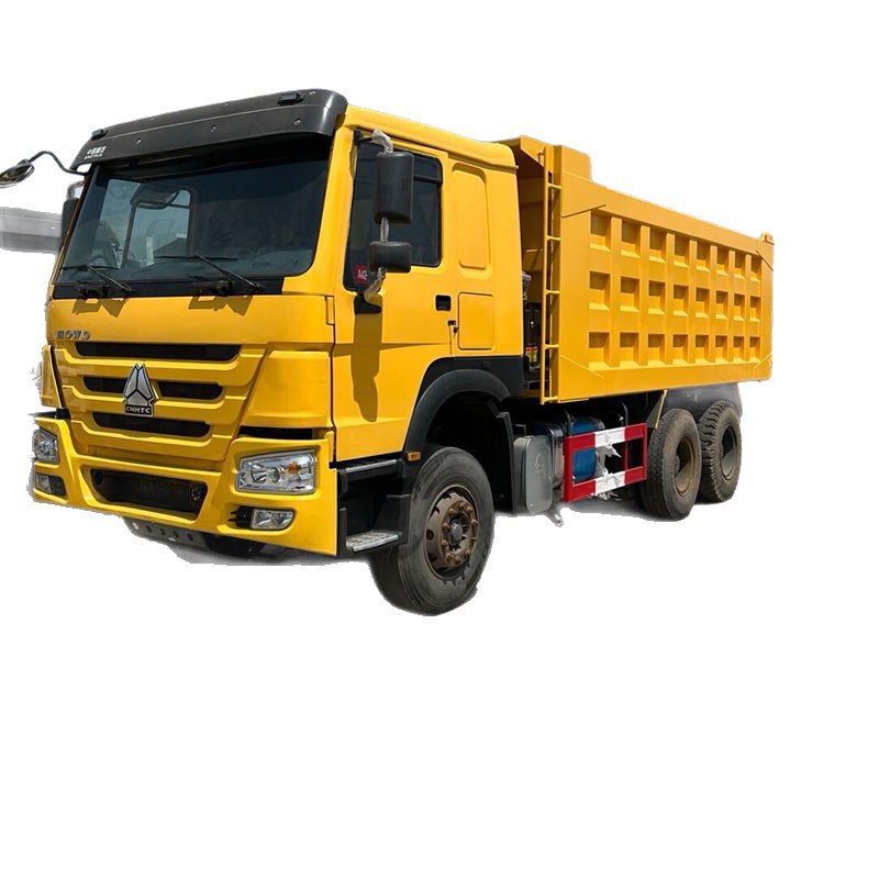 Howo Exports Dump Trucks to Africa 6X4 Dump Truck 5.975m Horsepower Howo Dump Semi-Trailer