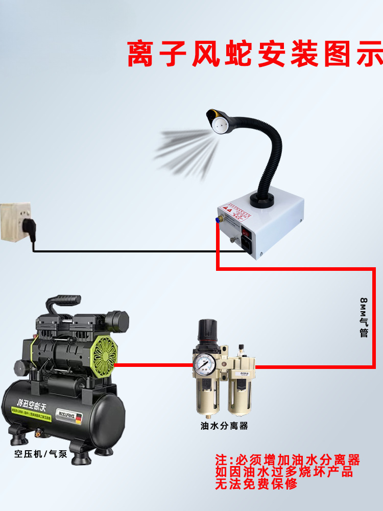 Автоматический ионный воздуходувка SL-080BF с инфракрасной индукцией