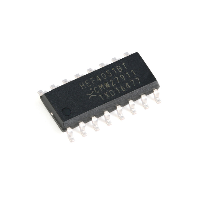 Original Genuine Hef4051Bt,653 Soic-16 8-Channel Analog Multiplexer Demultiplexer Chip