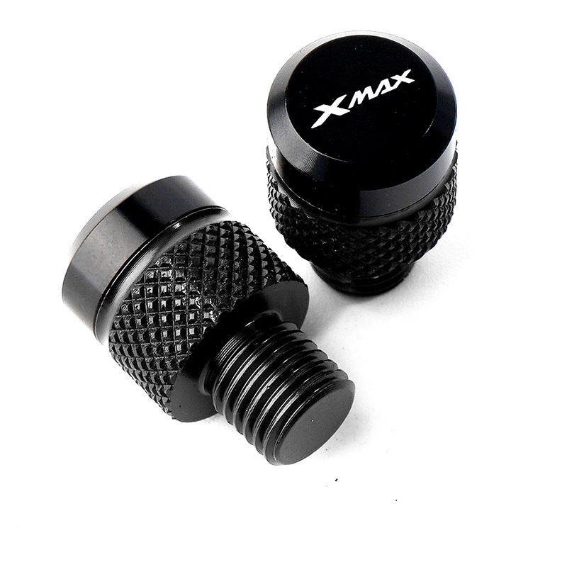 Suitable for Yamaha Xmax300 400 Nmax155 125 Modified Aluminum Alloy Rearview Mirror Screw Mirror Hole Plug