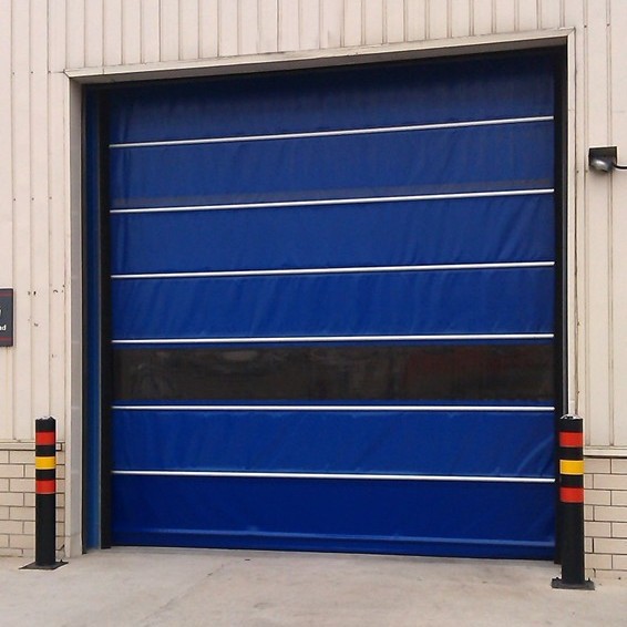 Fast Roll-Up Door Electric Sensor Pvc Roll-Up Door Large Factory Belt-Type Fast Roll-Up Door Source Manufacturer