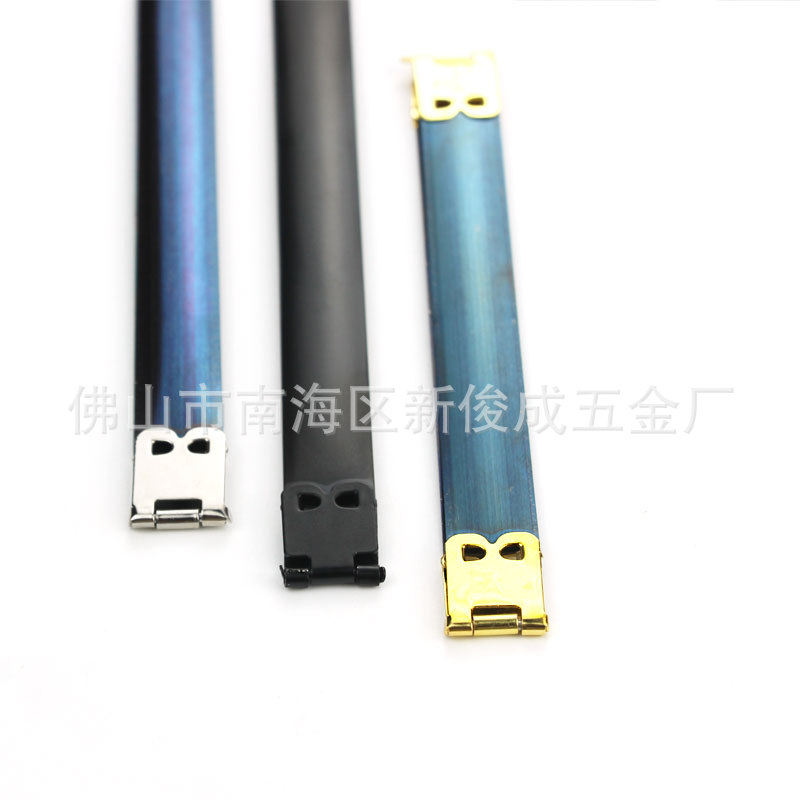 Extrusion type fierce piece spring clip gold metal twisted piece spring diy automatic closing storage bag hardware accessories