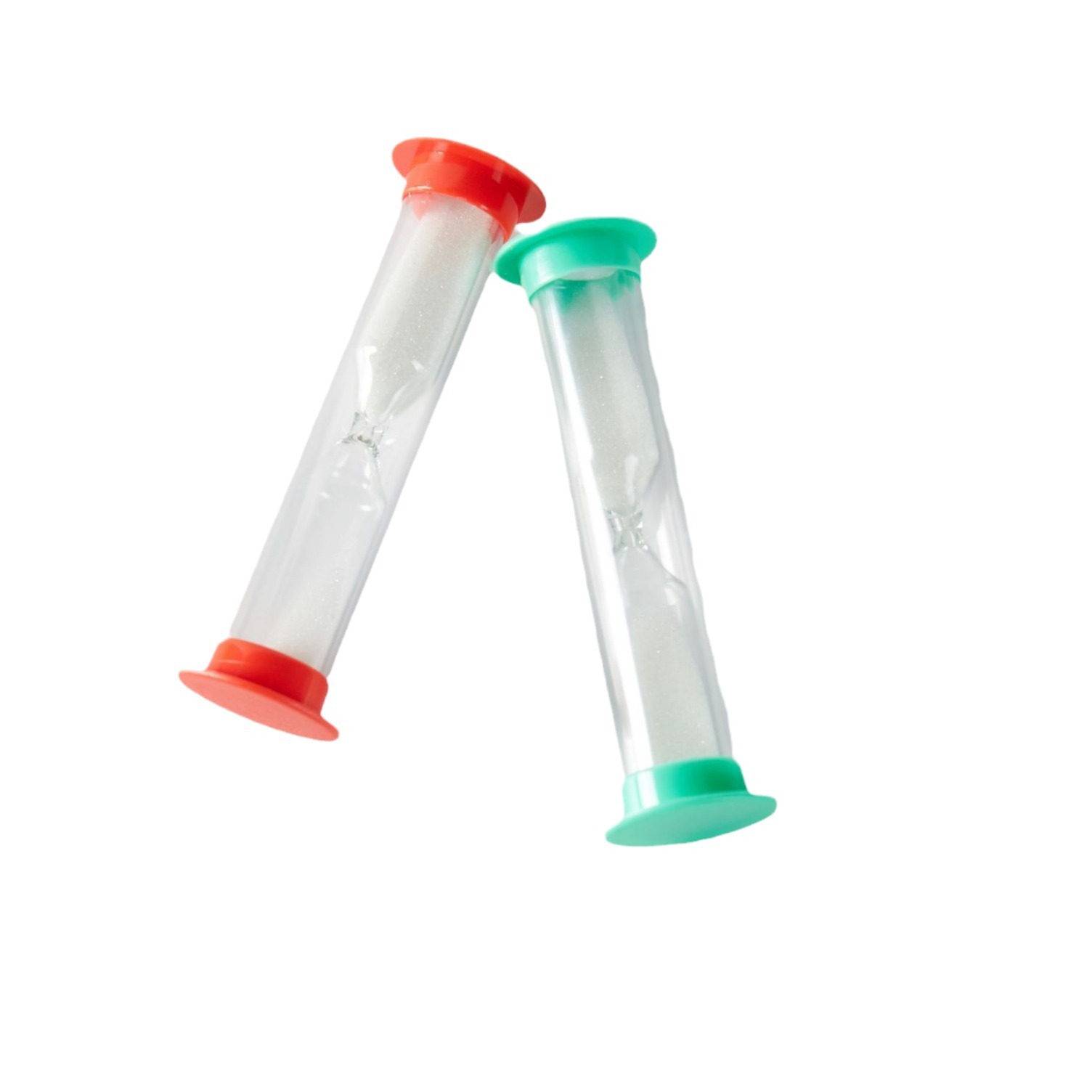 Manufacturer Supplies Creative Hourglass Children's Timer Plastic Brushing Hourglass Card Game Set Hourglass Batch