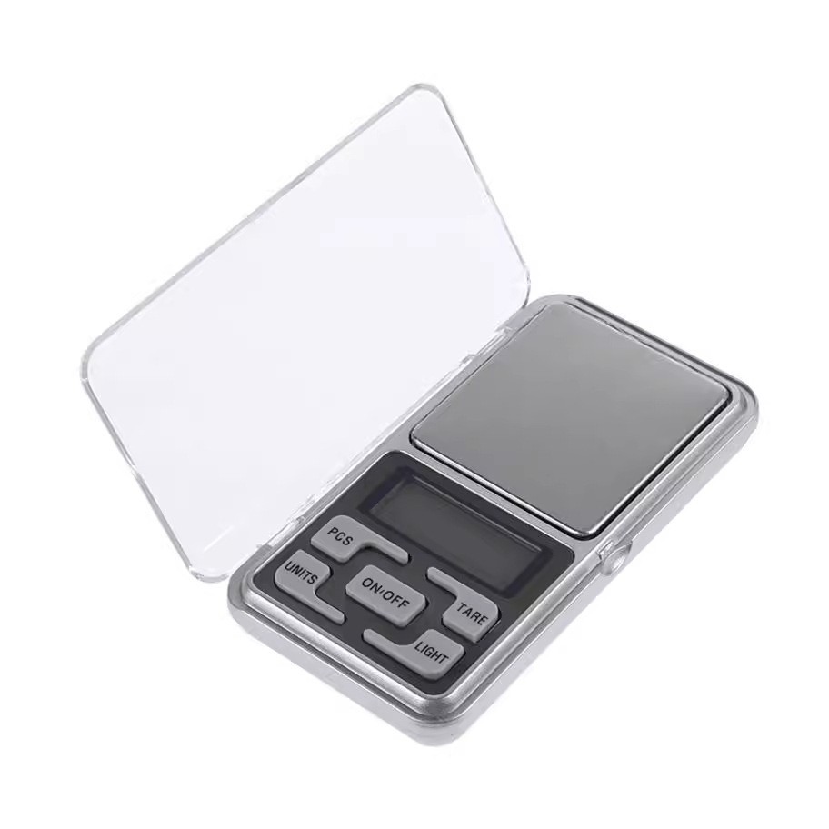 High-Precision Digital Scale Small Gram Scale Kitchen Baking Scale Stainless Steel Jewelry Scale Mini Pocket Scale Palm Gram Scale