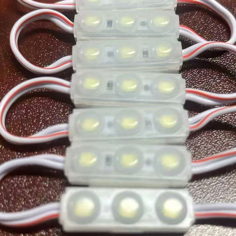 3 лампы малый модуль DC12V рекламные лампы LED освещения модуль источник света световой коробки светящийся инжекционный модуль