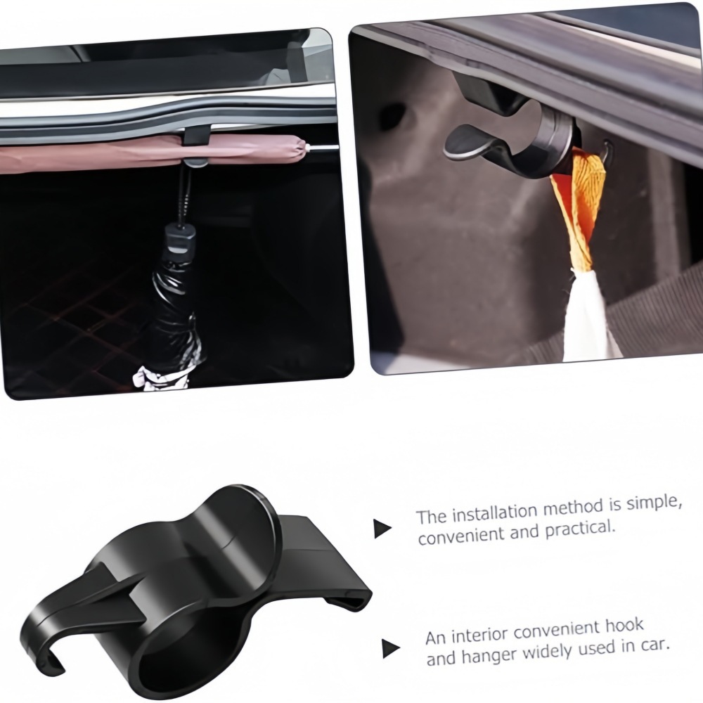 Car Hook Car Seat Back Trunk Fishing Rod Umbrella Towel Fixing Frame Multifunctional Car Storage Rack