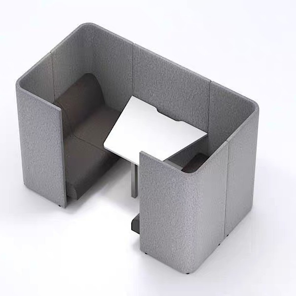 Open Screen Card Holder Office Computer Desk Designer Soft Bag Fabric Workstation Private Semi-Shaded Special-Shaped Enclosure Shared