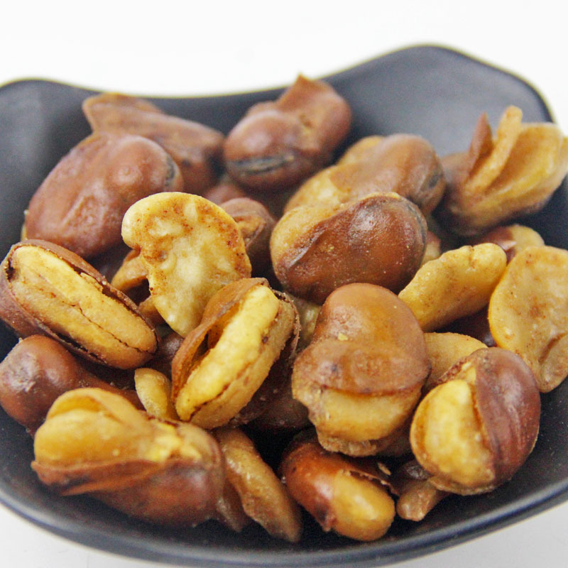 Jinlian Broad Beans Orchid Beans Pine Beans 8090 Nostalgic Classic Childhood Snacks Roasted Seeds and Nuts Spicy Gluttonous Beans Bulk Weighing