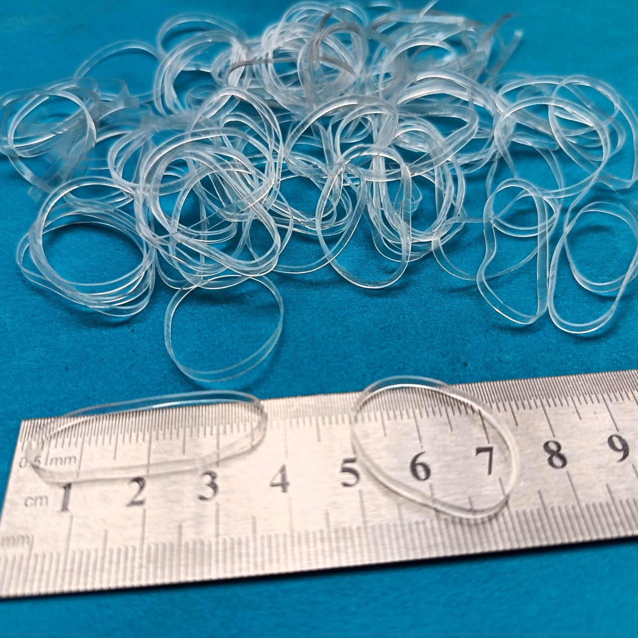 прозрачная резинка для волос, устойчивая к высоким температурам, анти-старение, безвкусная