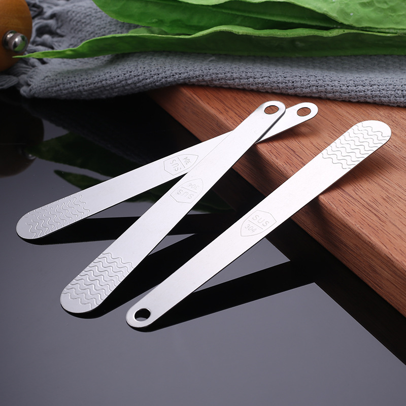 304 Stainless Steel Dumpling Filling Spoon Household Wonton Tool Kitchen Artifact Manual Filling Stirring Filling Stick