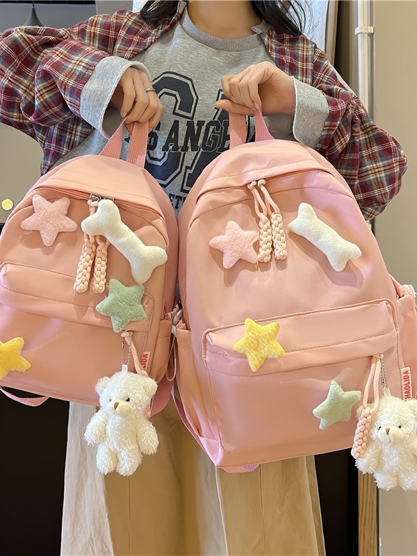Schoolbags for Girls, Middle School Students, High School Students, Simple College Students, Versatile Girls' Backpacks, Teenagers' Treasure Backpacks