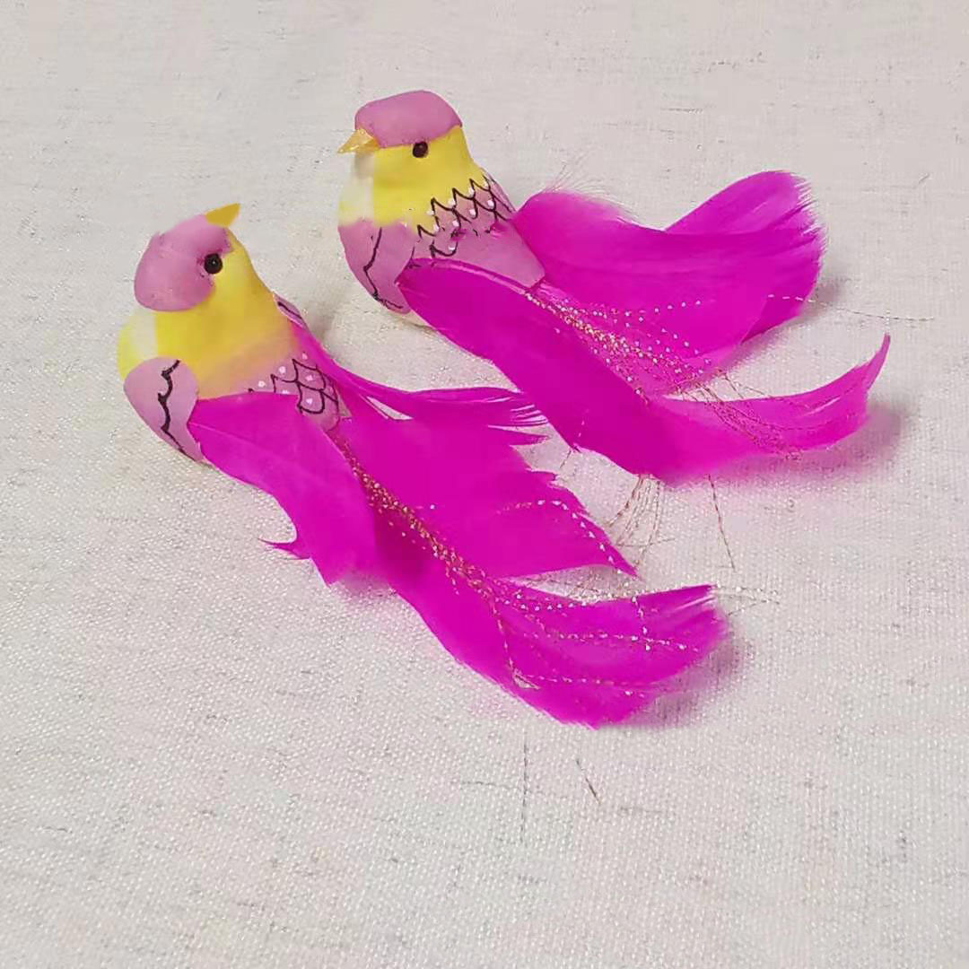 Симуляция свадебного канареечного/пары птиц/симуляция пернатой птицы/свадебная тарелка свадебное украшение