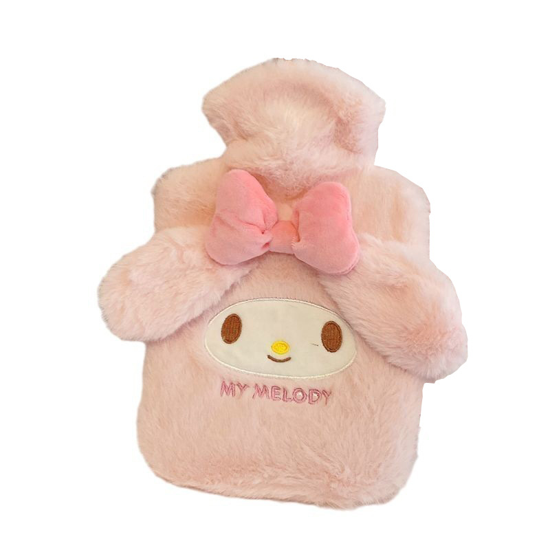 Plush Hot Water Bag Water-filled Cute Merlot Small Thickened Anti-girl Kulomi Warm Water Bag Large Hand Warmer
