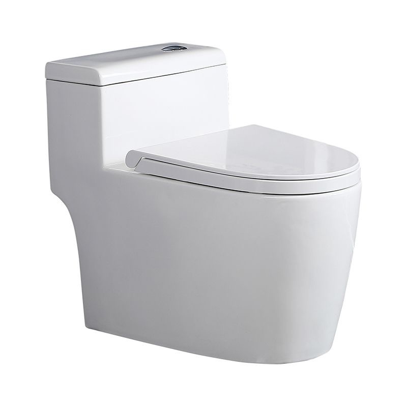Household Toilet Siphon Type Water-Saving Silent Anti-Odor Anti-Splash Ceramic Large Diameter Large Pipe Pumping Toilet