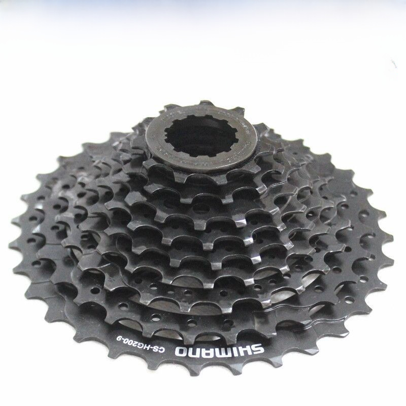 SHIMANO HG200-9 flywheel mountain bike 9-speed 27-speed cassette bicycle rear fly 11-32T/34t/36T