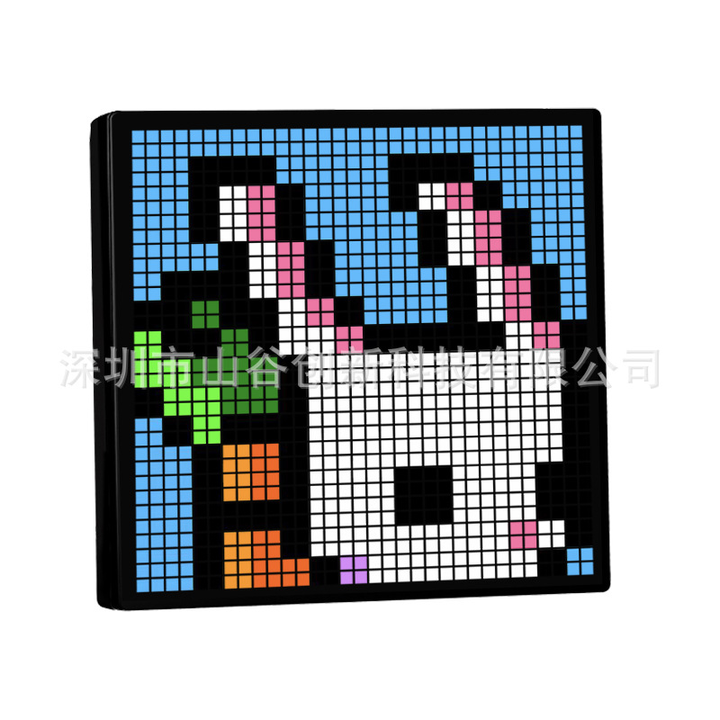 LED pixel display Bluetooth Pixel lamp table build pixel photo frame DIY mosaic pixel wind wall hanging pixel screen