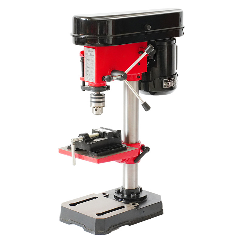 Manufacturer Supplies Bench Drill Multi-Purpose Desktop Drill Bed 13mm Household Drilling Electric Drill High Power 5-Speed Hengxin Wholesale