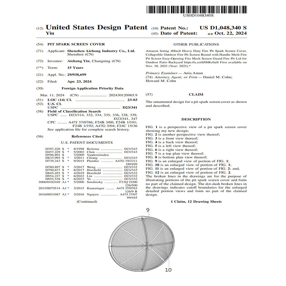 Сетчатый чехол для огнеупорного костра, складной наружный экран для костра