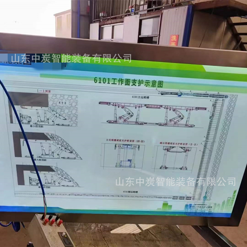 Coal Mine Culture Light Box Thickeneded and Reinforced to Display Graphics Clearly Dhs12L Type Coal Mine Culture Light Box