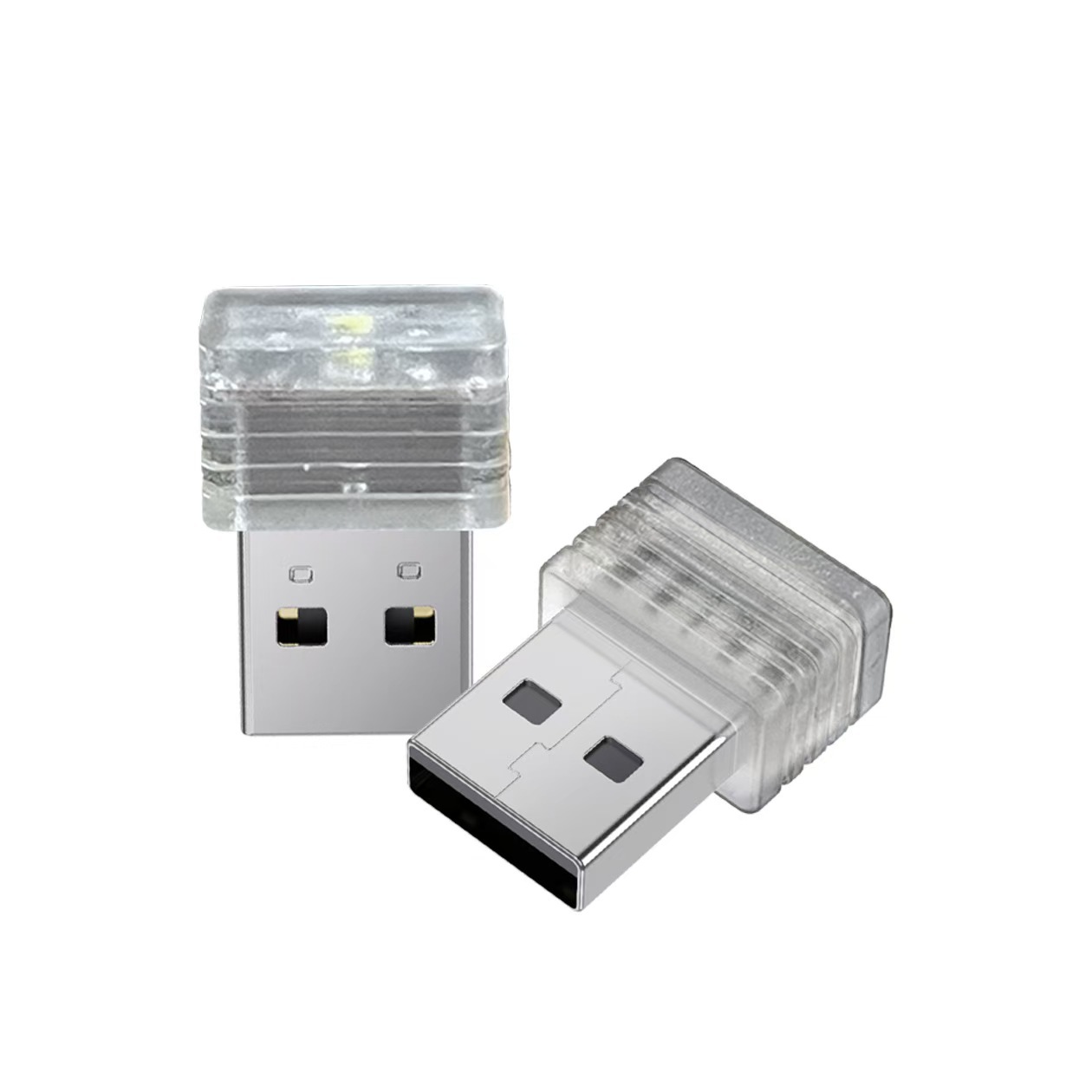 Car USB atmosphere light LED colorful night light refitting-free car atmosphere light decoration car indoor home