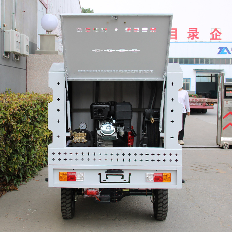Electric High-Pressure Washing Machine, Floor Advertising Wall Washing Truck, High-Pressure Water Washing Equipment, Electric High-Pressure Cleaning Truck