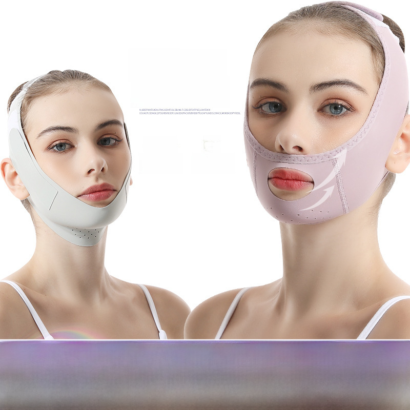 Upgraded cool face-lift bandage Green/purple face-lift face-lift instrument trainer face-lift firming V face-lift
