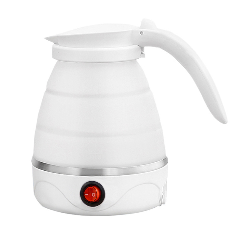 [Cross-Border Supply] Folding Silicone Electric Water Kettle Travel Water Kettle Automatic Power Off Small Portable Water Kettle