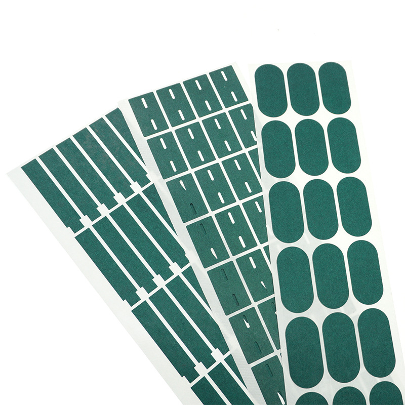 18650 Lithium Battery Highland Barley Paper Gasket Flame Retardant High Temperature Resistant Insulating Sheet Single-Sided Adhesive Die-Cut Highland Barley Paper Customization