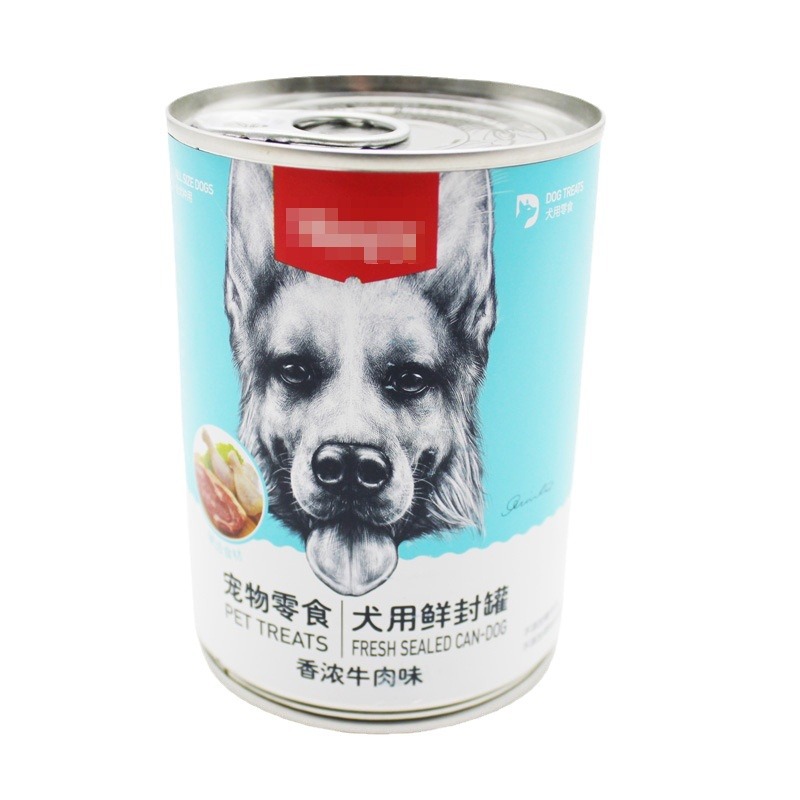 Naughty Fresh Canned Chicken Beef Dog Canned Wet Food Puppy Wet Food Bibimbap Chicken Beef Canned Golden Retriever 375g