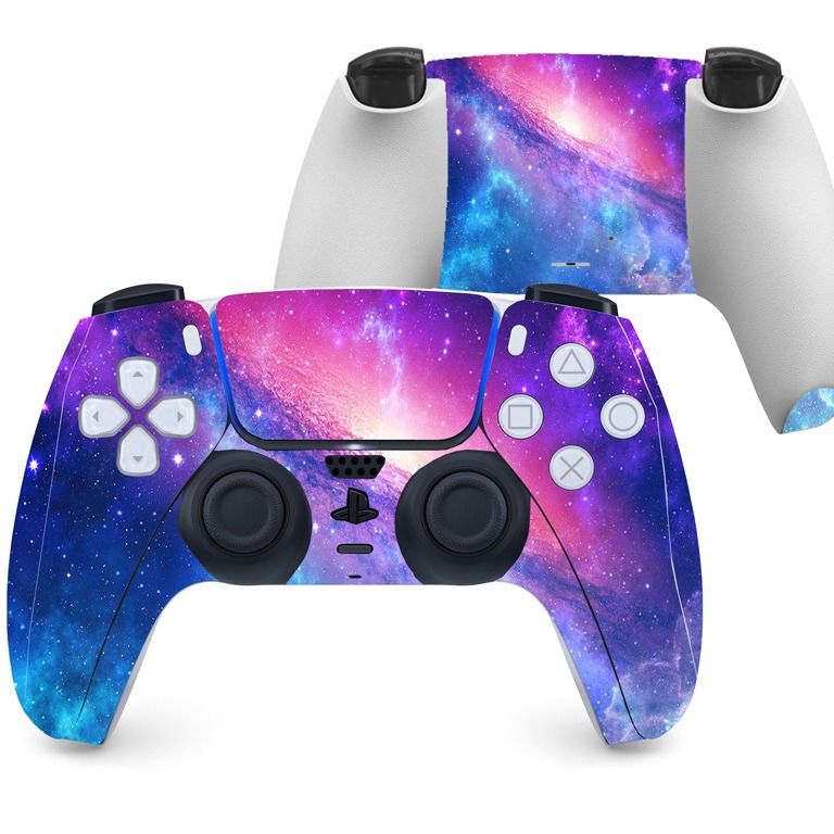 ps5 handle sticker film seamless frosted skin sticker decal vinyl matt all-inclusive back