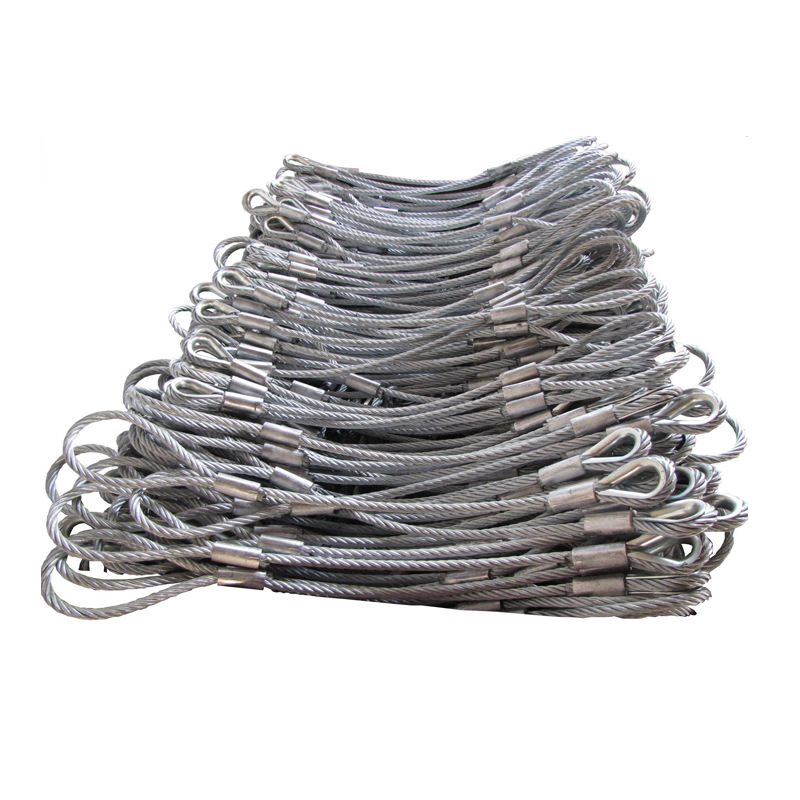 Steel Wire Rope Galvanized Steel Wire Rope Manufacturer Wholesale Outdoor Anti-Rust Wear-Resistant 3Mm-24Mm Galvanized Steel Wire Rope
