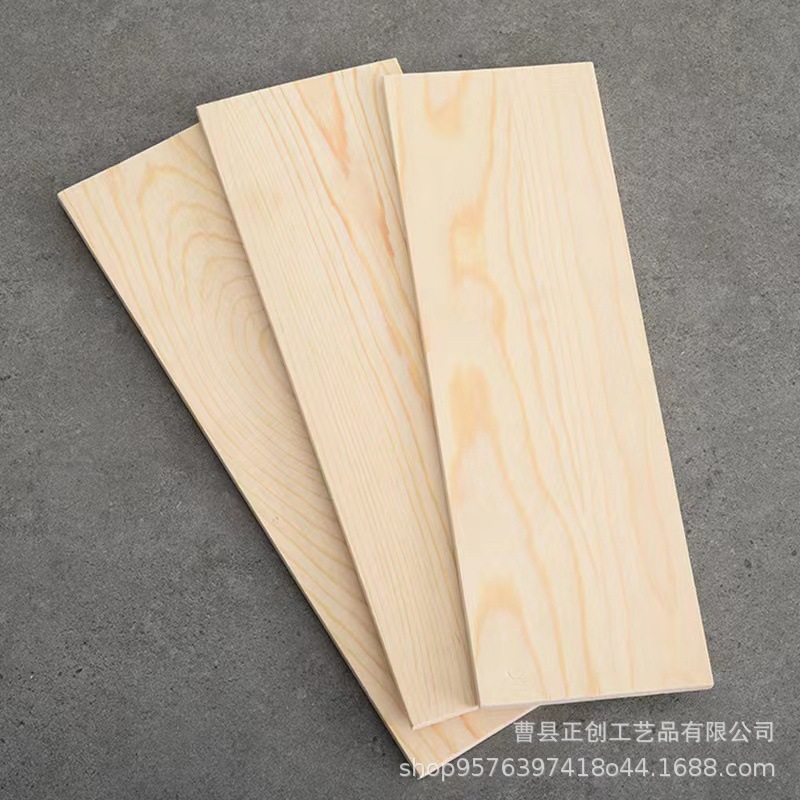 Pine Log Plank Solid Wood diy Wood Decorative Wood Raw Plank Multi-specification Pine Plank for Home Decoration