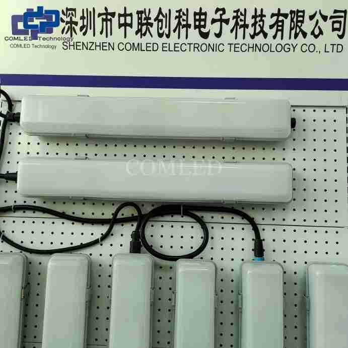 Direct Sales from the Source Manufacturer Integrated Bracket Light Engineering Led Three-Proof Light Factory Workshop Lighting Moisture-Proof Tunnel Light