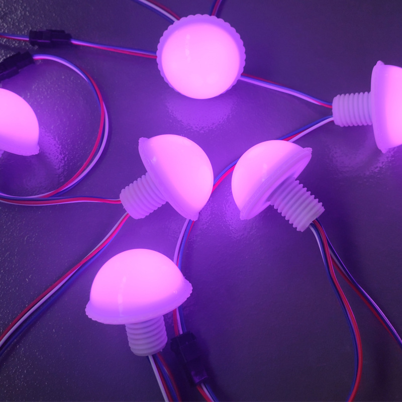 Led Light Source Mushroom Lamp Playground Marquee Carousel Advertising Word Marquee Play Equipment Lamp