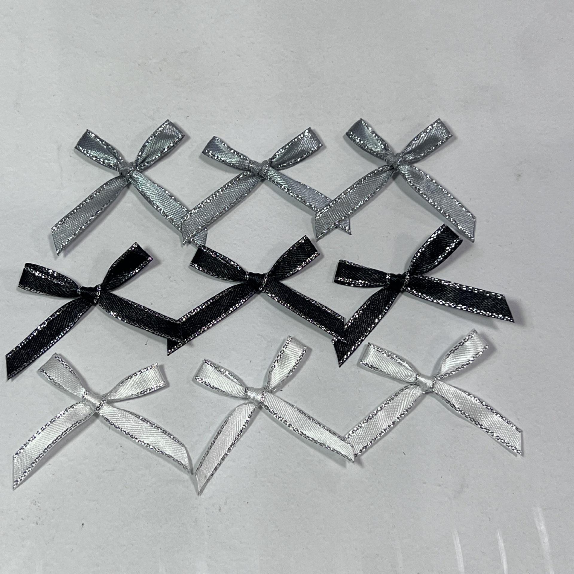 2 точки 6мм серебряный бантик цветок полный цвет может использоваться как нижнее белье одежда аксессуары оптом