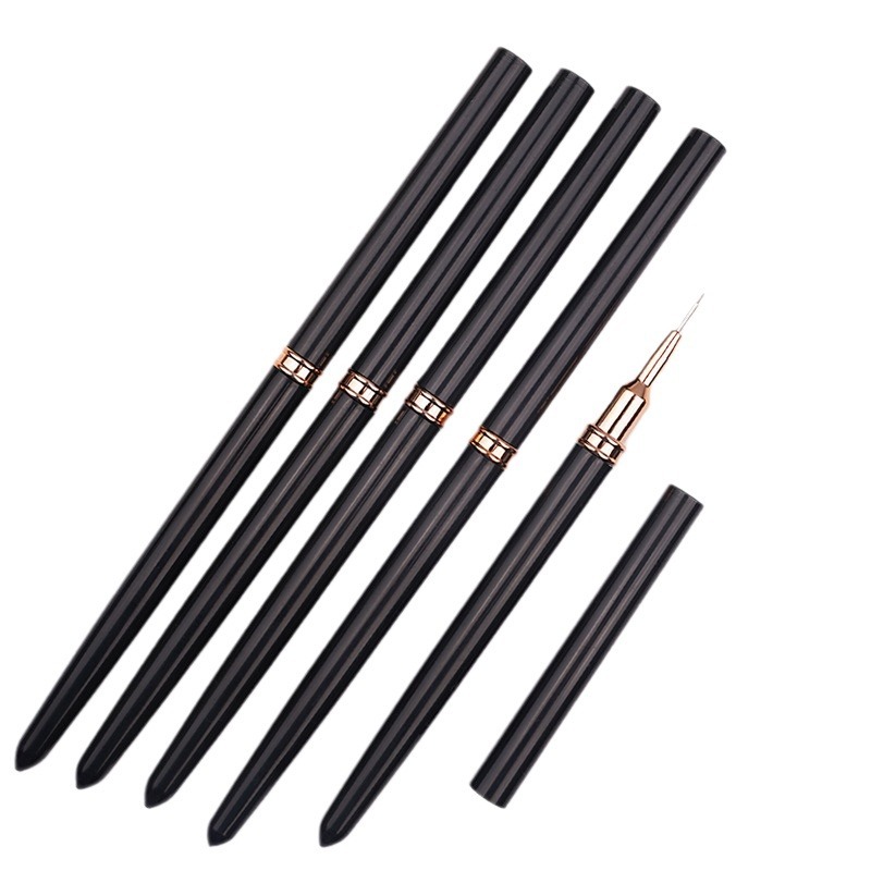 Xiaohongshu's Popular Line Pen, Fine Manicure, Ultra-Fine Eyeliner for Lower Eyelashes, Three-In-One Eyeliner for Nail Salons