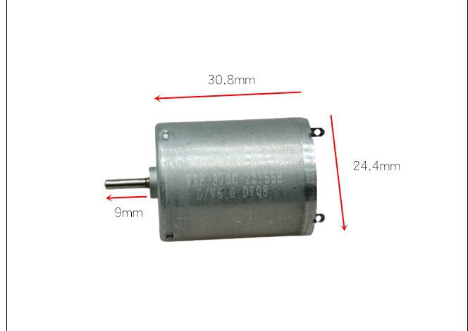 B2 Long Axis Dc High Speed 370 Motor 6V9V12V Motor Toy Car and Ship Model Accessories 370C-22155