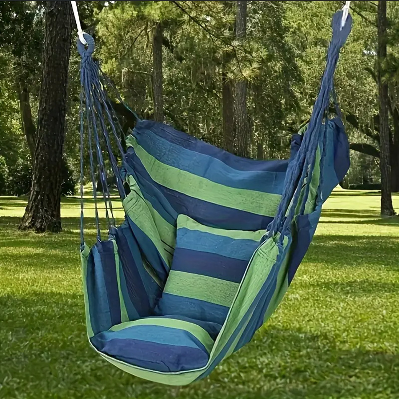 Cross-Border Temu Hanging Chair Outdoor Swing Dormitory Dormitory College Student Chair Outdoor Hammock Indoor Adult and Kidsren's Bed