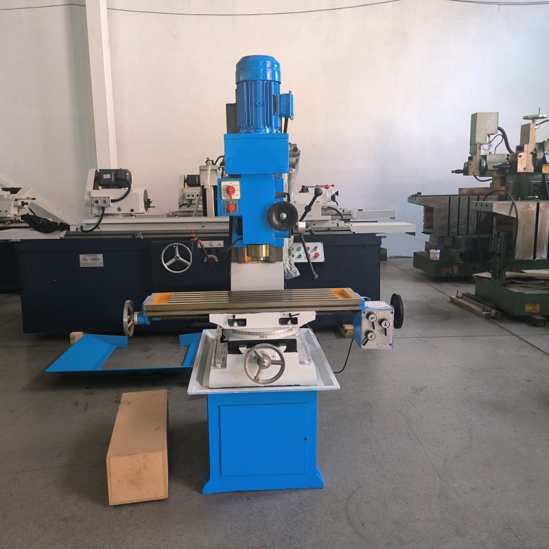 Multifunctional Drilling and Milling Machine Zx50C Source Factory Workshop Maintenance and Processing Drilling and Tapping Small Zx50 Drilling and Milling Machine