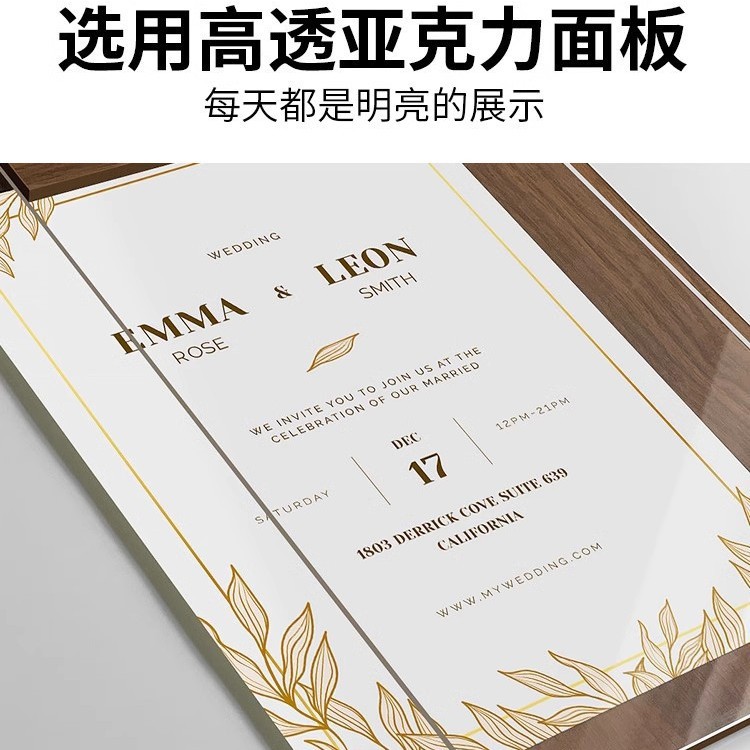 Acrylic Table Sign Wooden Menu Holder Display Stand Drink Sign Tabletop Display Stand Conference Room Acrylic Table Card