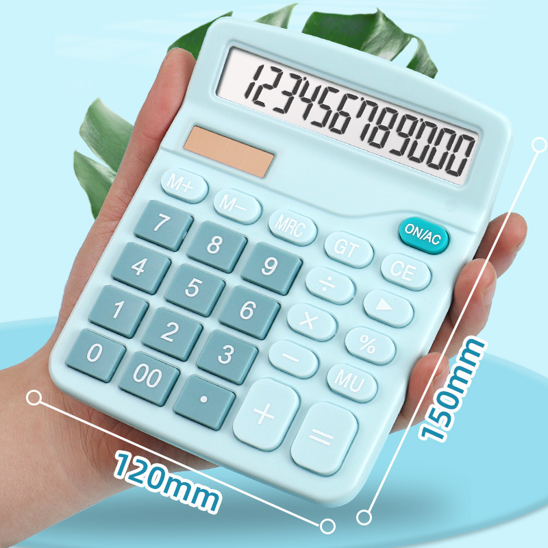 Solar Calculator High Color Value Voice Calculator Student Financial Office Desktop Computer Wholesale