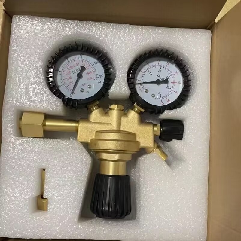 Foreign Trade Russian All-Copper High-Pressure Nitrogen G3/4 Pressure Reducer Pressure Relief Valve