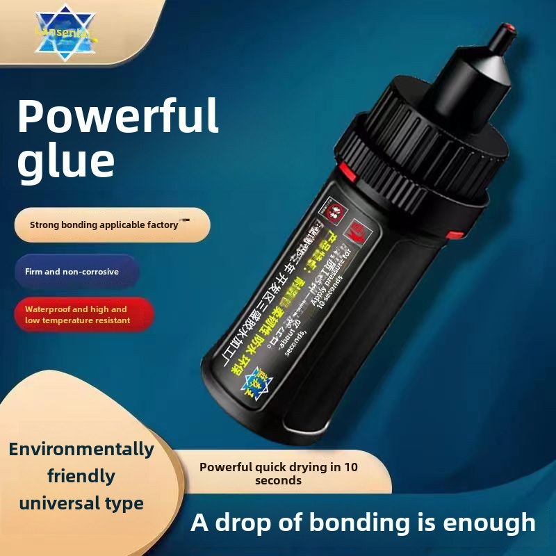 My Little Black Bottle Handmade Glue Hemp Rope Braided Alcohol Glue Handmade Glue Fabric Cotton Rope Hemp Rope Glue Strong Adhesion