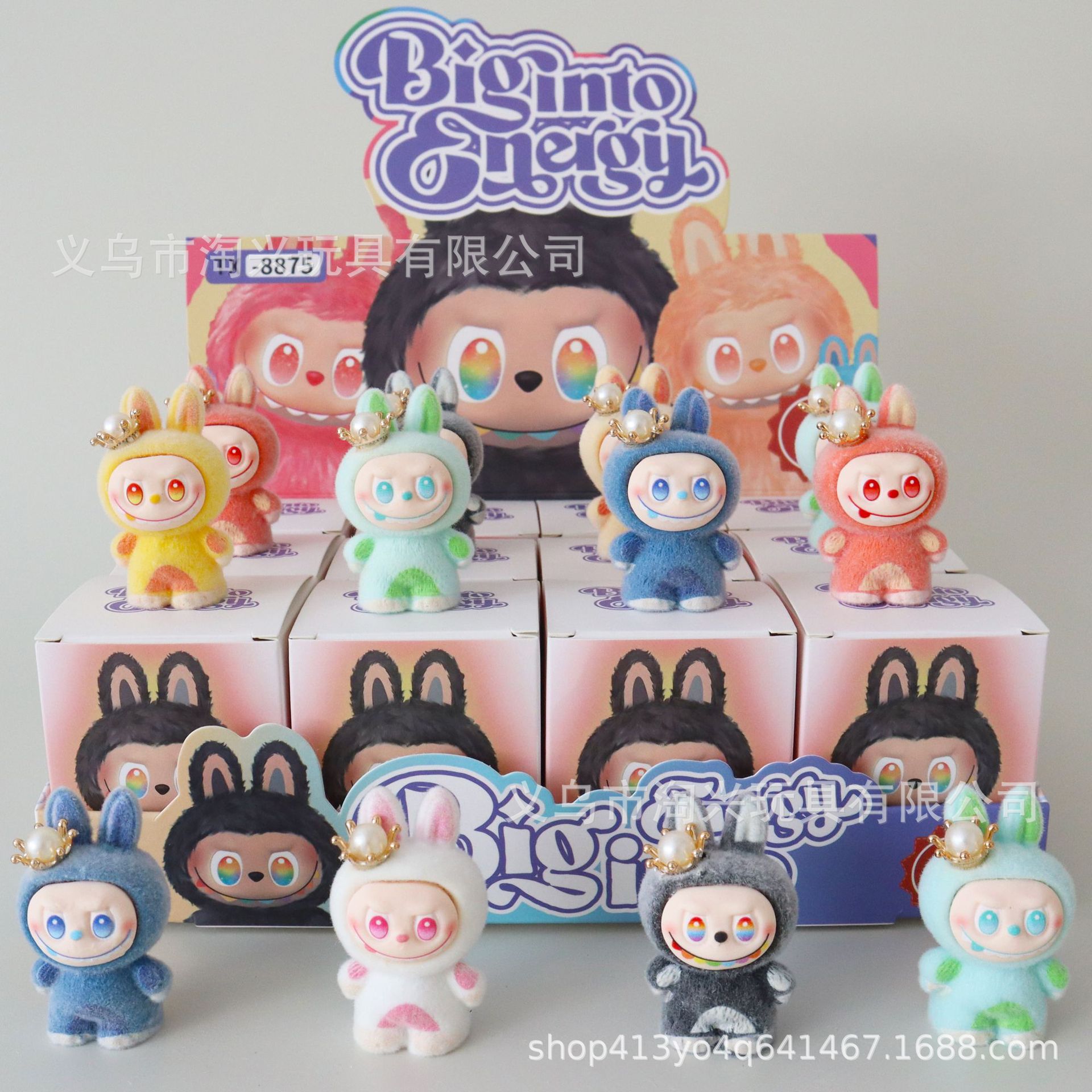 Лабубу Слепая Коробка Пузырьковая Кукла Милые Украшения Смоляные Игрушки Слепой Мешок Модные Игрушки Интернет-Знаменитости