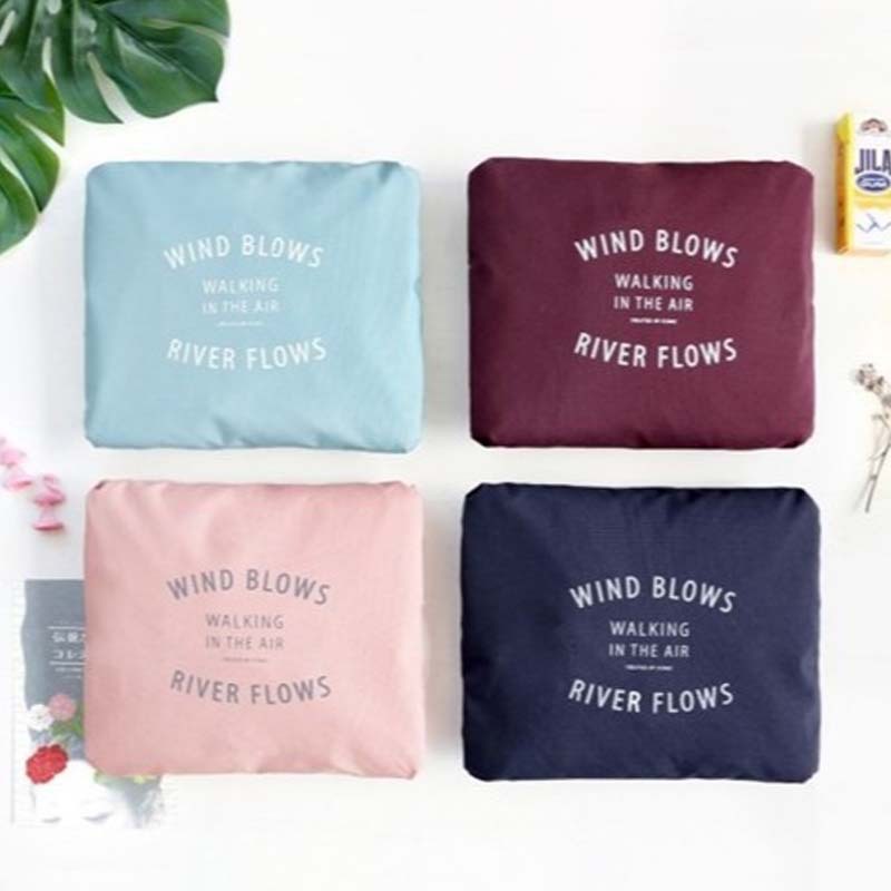 Korean Style Travel Storage Bag Travel Portable Boarding Bag Folding Travel Bag Finishing Bag Luggage Bag Storage Bag
