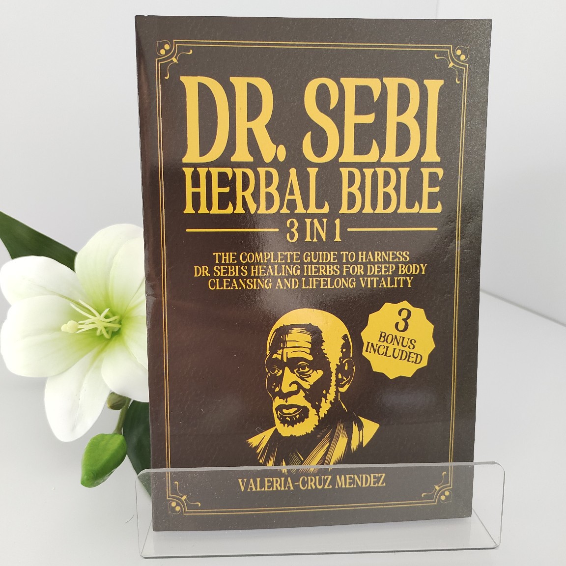 Популярный трансграничный Dr. Sebi Herbal Bible 3 в 1 с бонусом