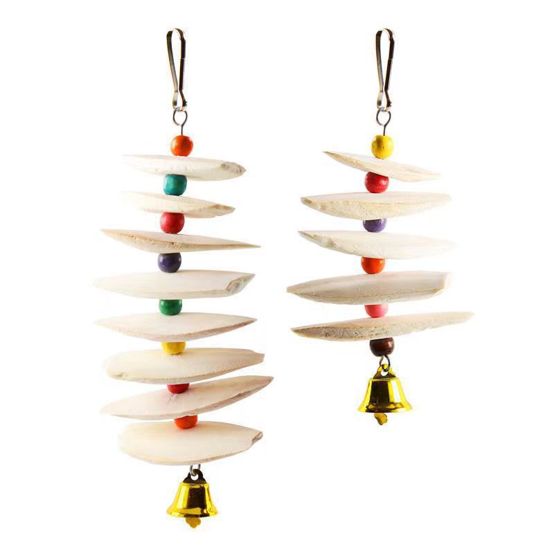 Cuttlefish Bone Skewers Black Phoenix Tiger Skin Peony Parrot Calcium Teething Supplies Bird Food Squirrel Chewing Toys Free Shipping