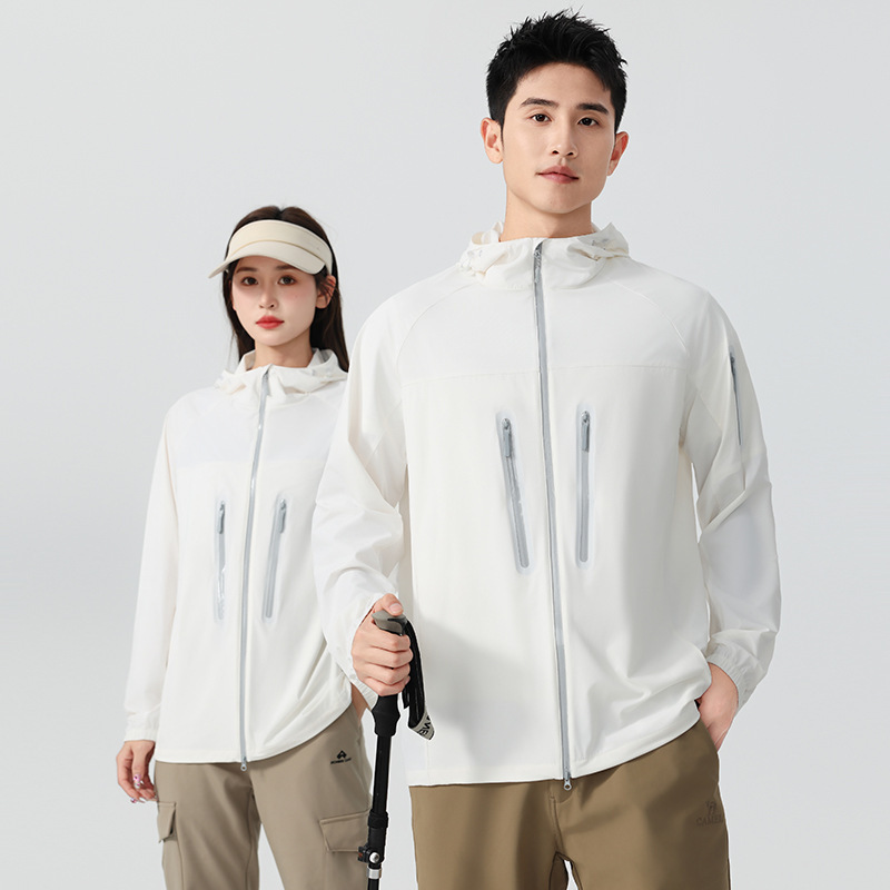 Advertising Cultural Shirts with Custom Printed Logos, Outdoor Ice-Sense Sun Protection Clothing for Couples, New Waterproof Jackets, Skin Clothing Factory