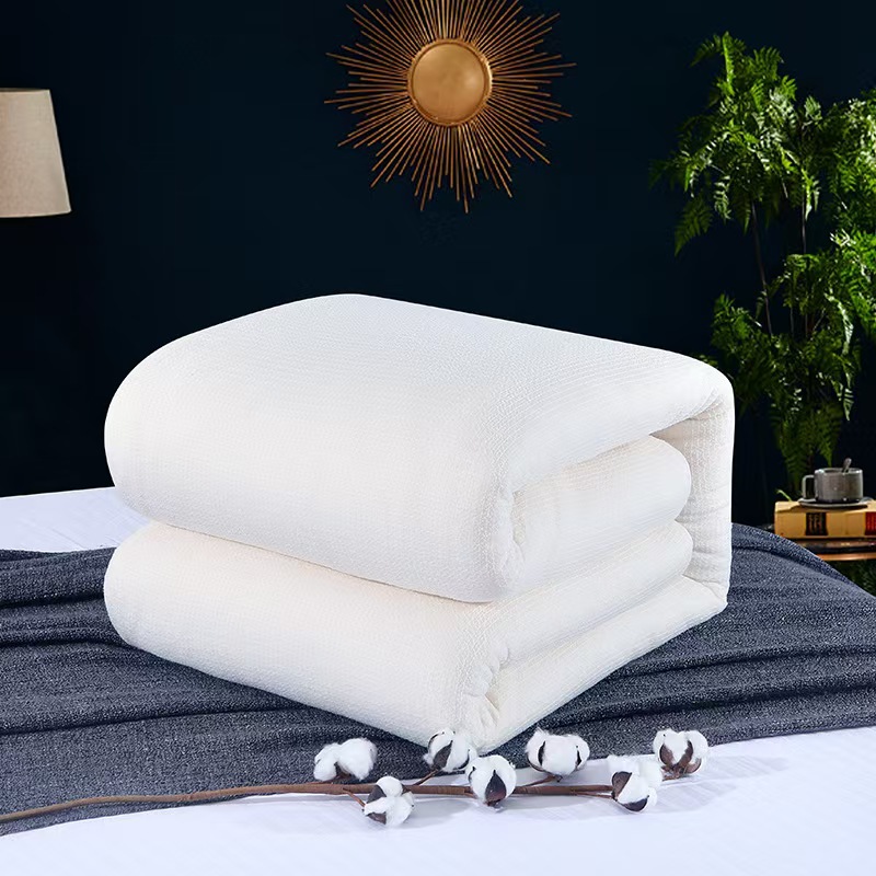 Xinjiang Three-Grade Quilt Core Winter Quilt Thickeneded Warm Cotton Batting Single and Double Dormitory Mattress Quilt